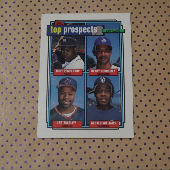 Top Prospects Outfielders #656 Baseball Card - Picture 1 of 2